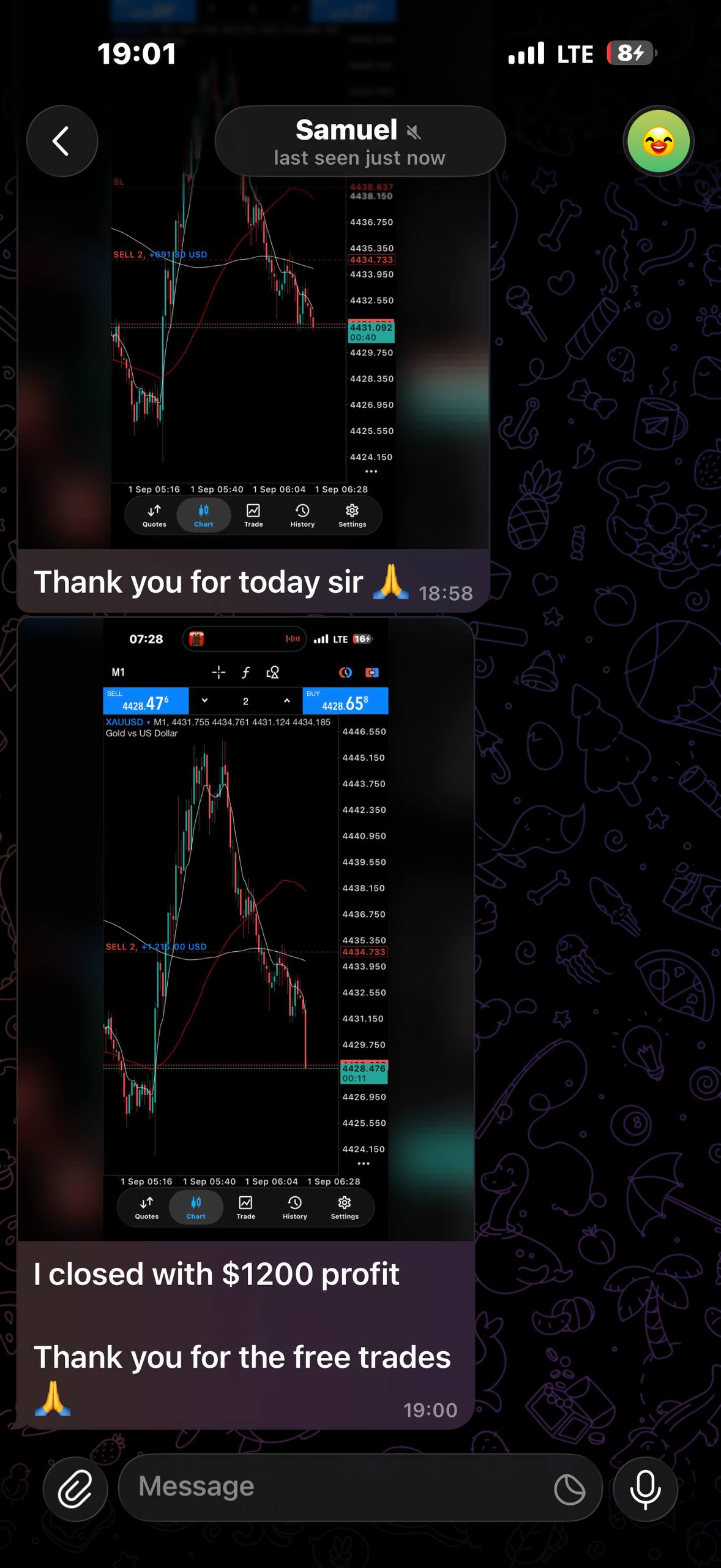 Trade Result